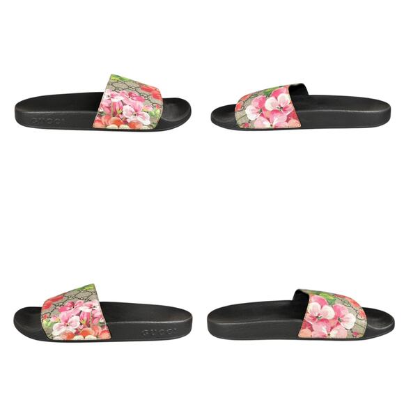 Gucci Monogram Floral Slides - Picture 4 of 8